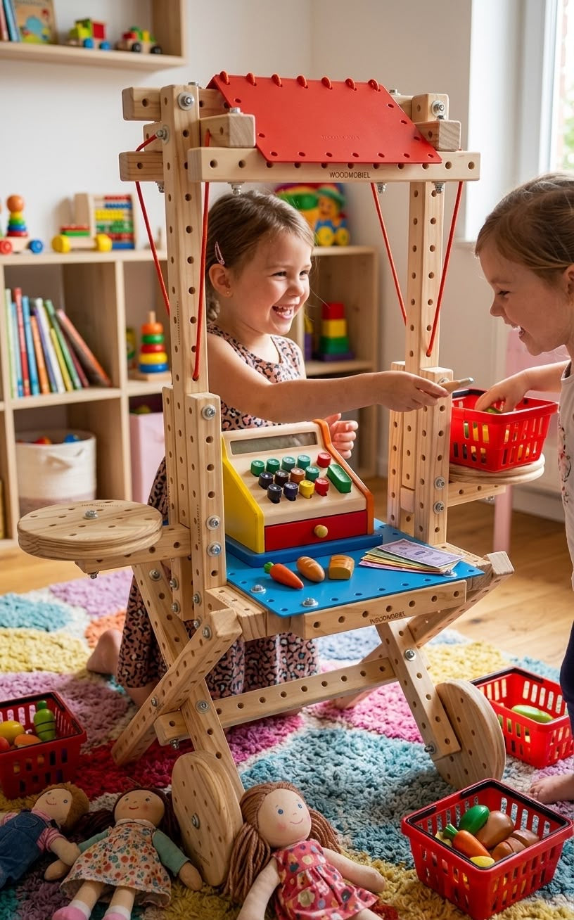 Gebouwd Woodmobiel model