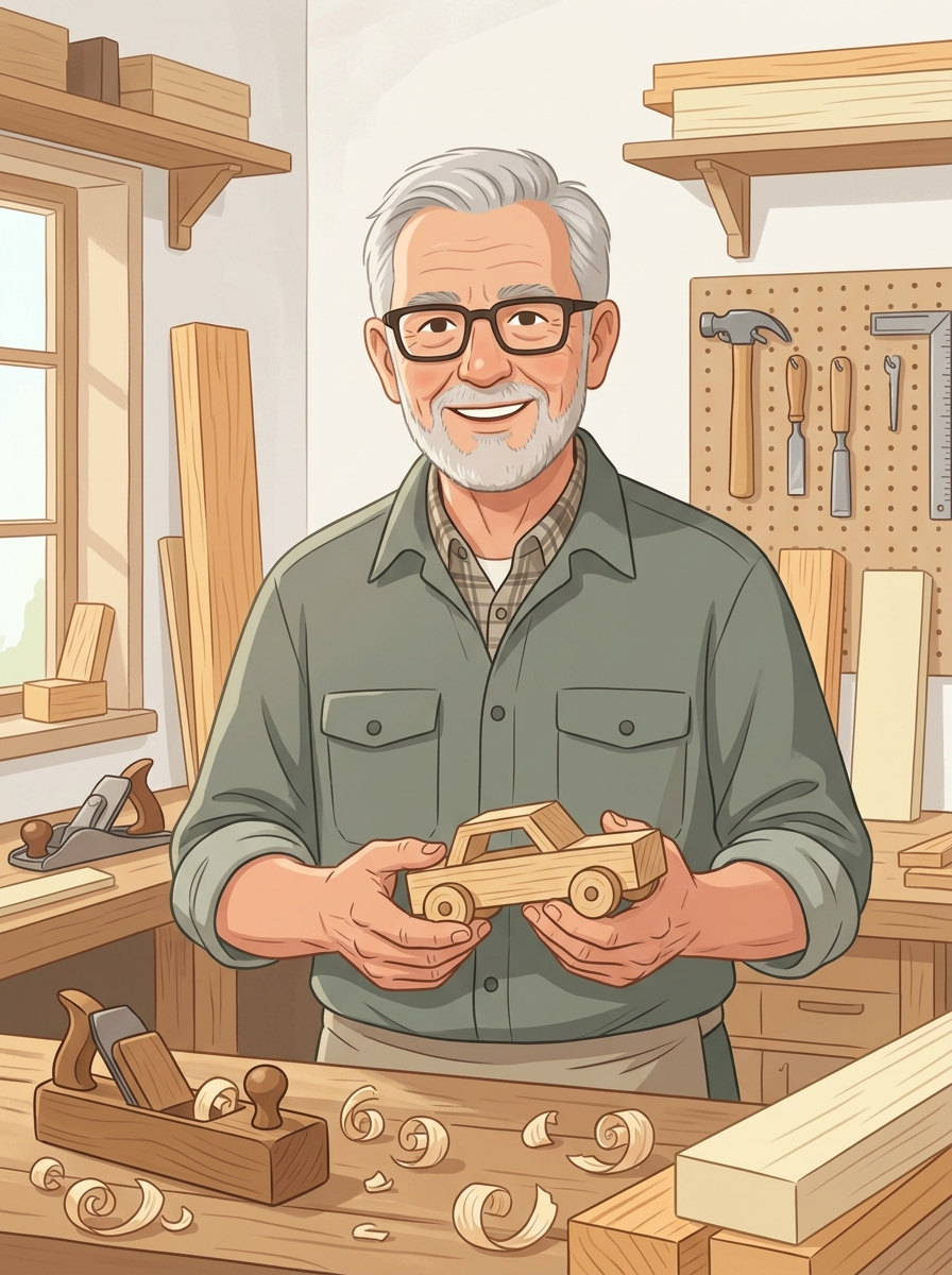 Ben Fritz, bedenker van Woodmobiel